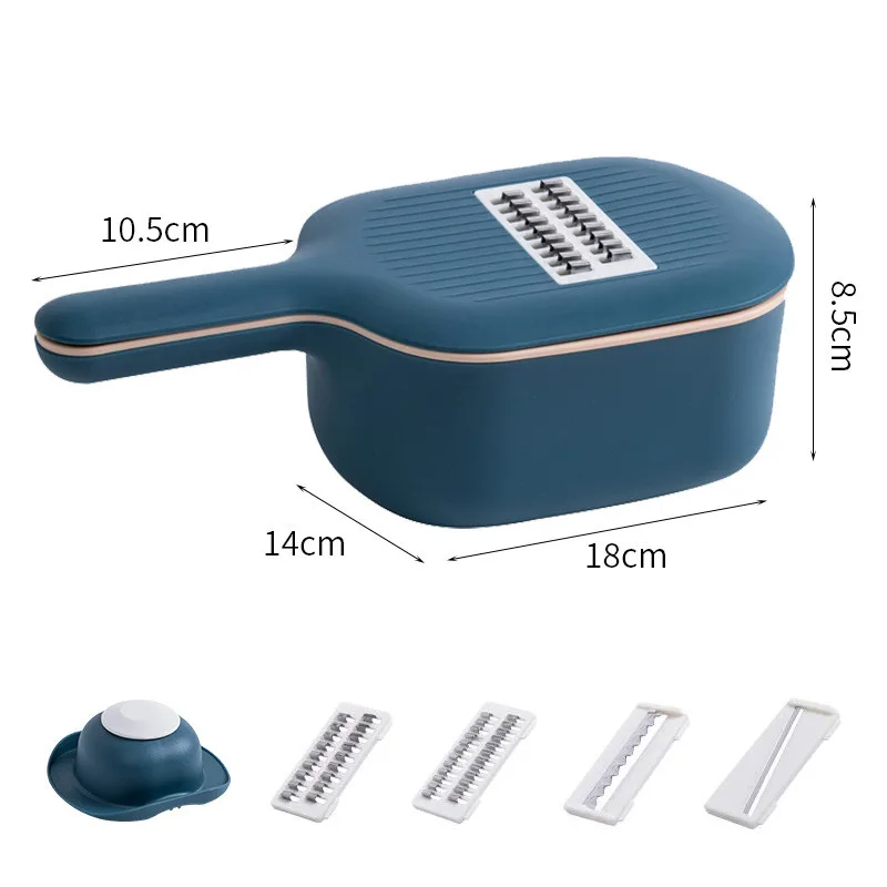 Овощерезка Youpin многофункциональная кухонная терка для нарезки овощей и фруктов