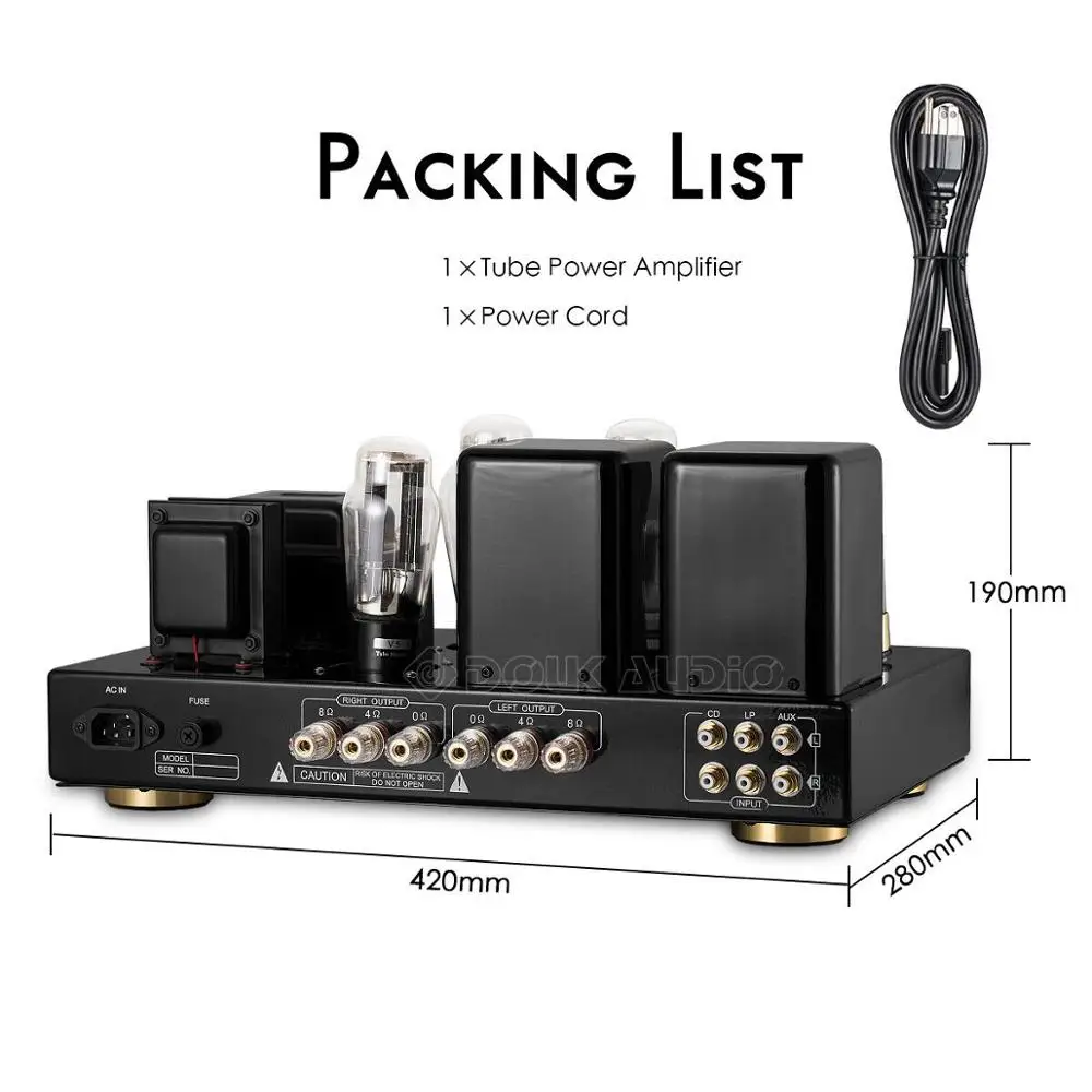 Douk Audio Hi-end 300B Vacuum Tube Amplifier Stereo Single-Ended Class A Hi-Fi Integrated Power Amp Home amp | Электроника