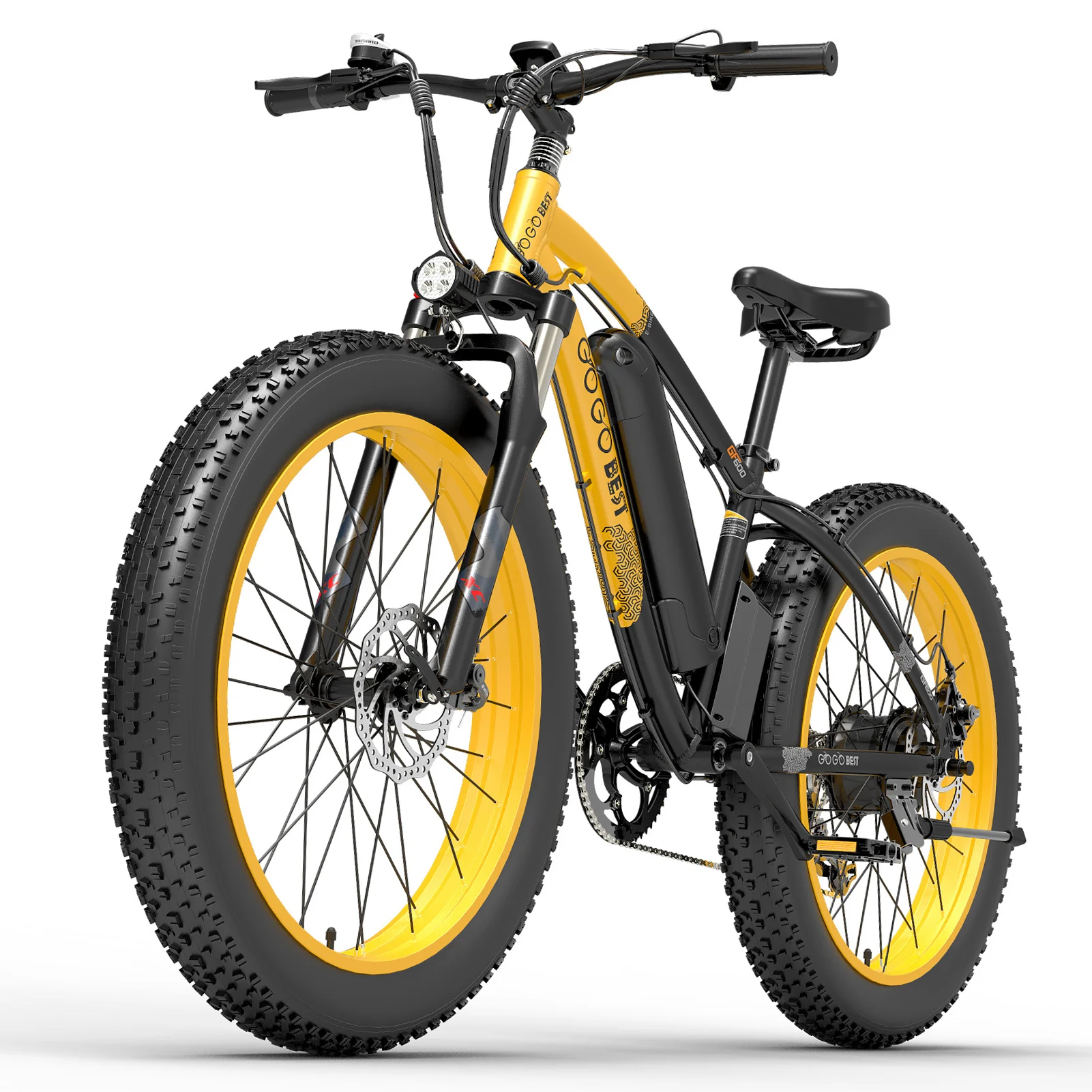 

1000W Power Assist Electric Bicycle 26 x 4 Inch Fat Tire E-Bike 13AH Battery 110km Range for Commuting Shopping Traveling