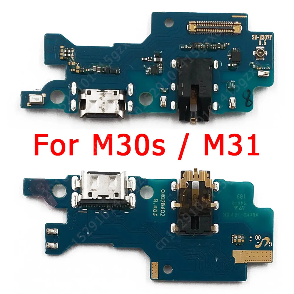 Оригинальный зарядный порт для Samsung Galaxy M10 M20 M30 M30s M31 M40 зарядная плата USB-разъем PCB