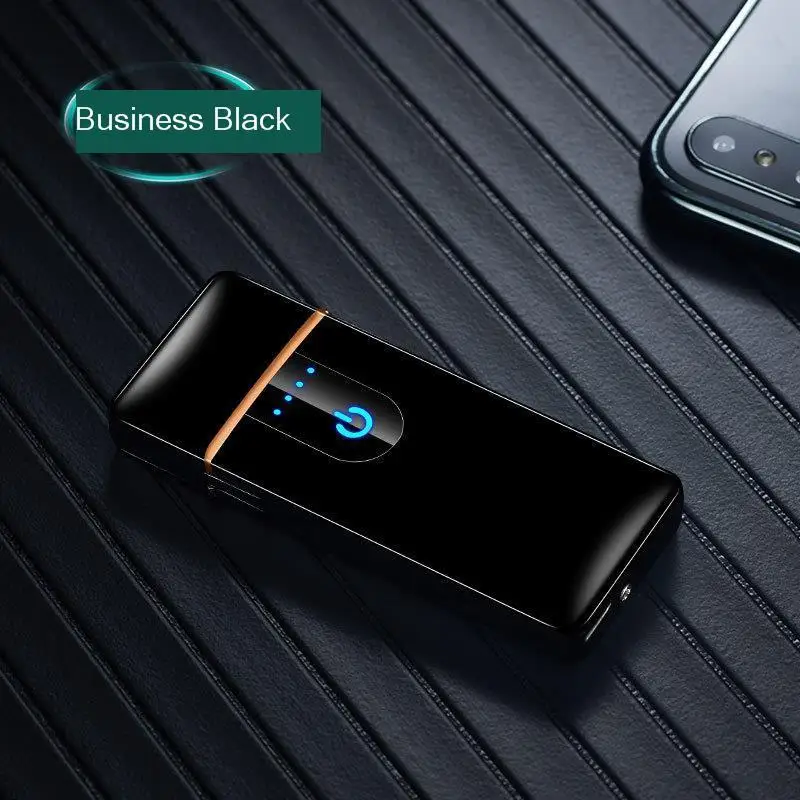 Зарядная Зажигалка сенсорная Индукционная ветрозащитная электронная