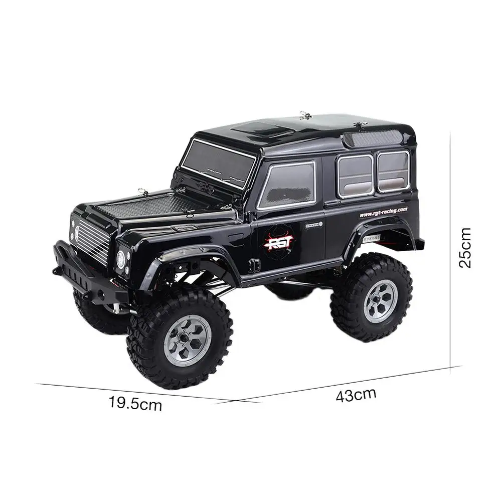 RCtown HSP RGT гоночный Радиоуправляемый автомобиль 1/10 Электрический 4WD внедорожный автомобиль Рок Гусеничный рок крейсер дистанционный автомобиль 136100