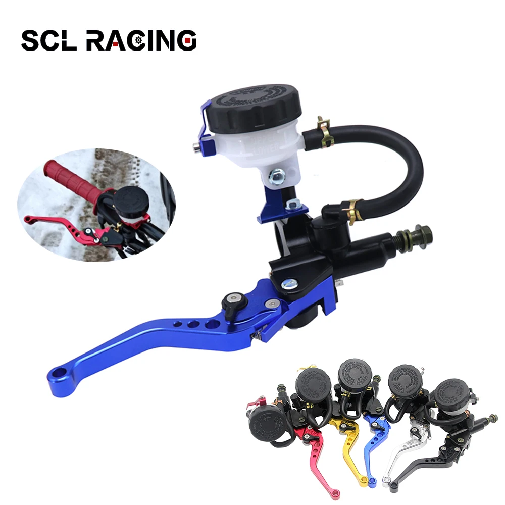 

SCL Racing 1PC Motorcycle Front Master Cylinder Hydraulic Brake Pump Right Brake Lever For Dirt Pit Bike ATV Quad