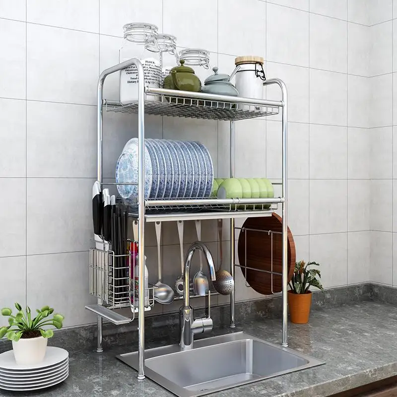 De Rangement Egouttoir Vaisselle органайзер для раковины Kuchnia из нержавеющей стали Кухня Mutfak