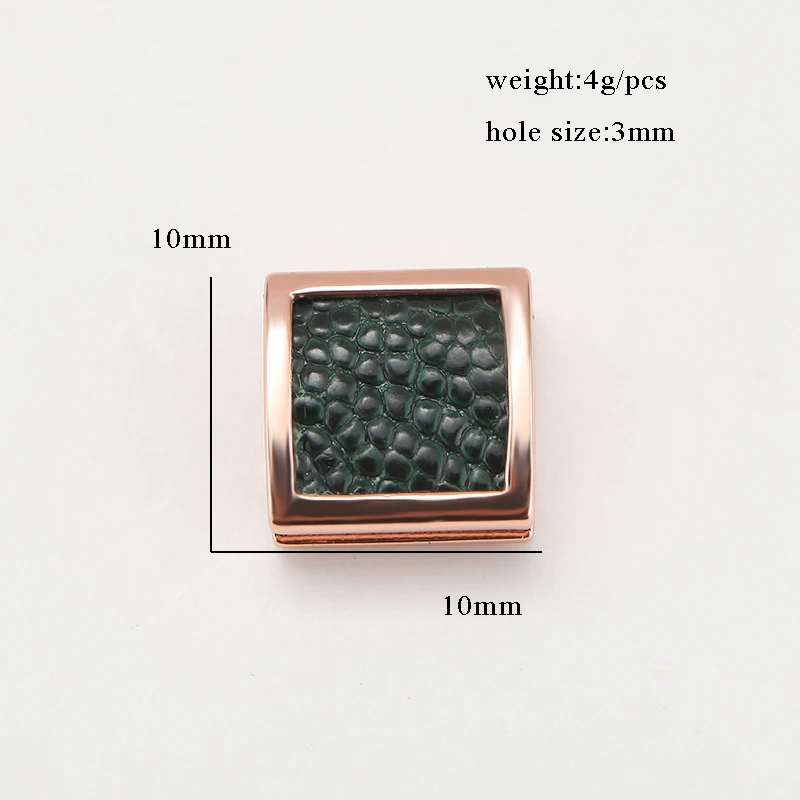 Очаровательные кожаные бусины страуса для изготовления ювелирных изделий