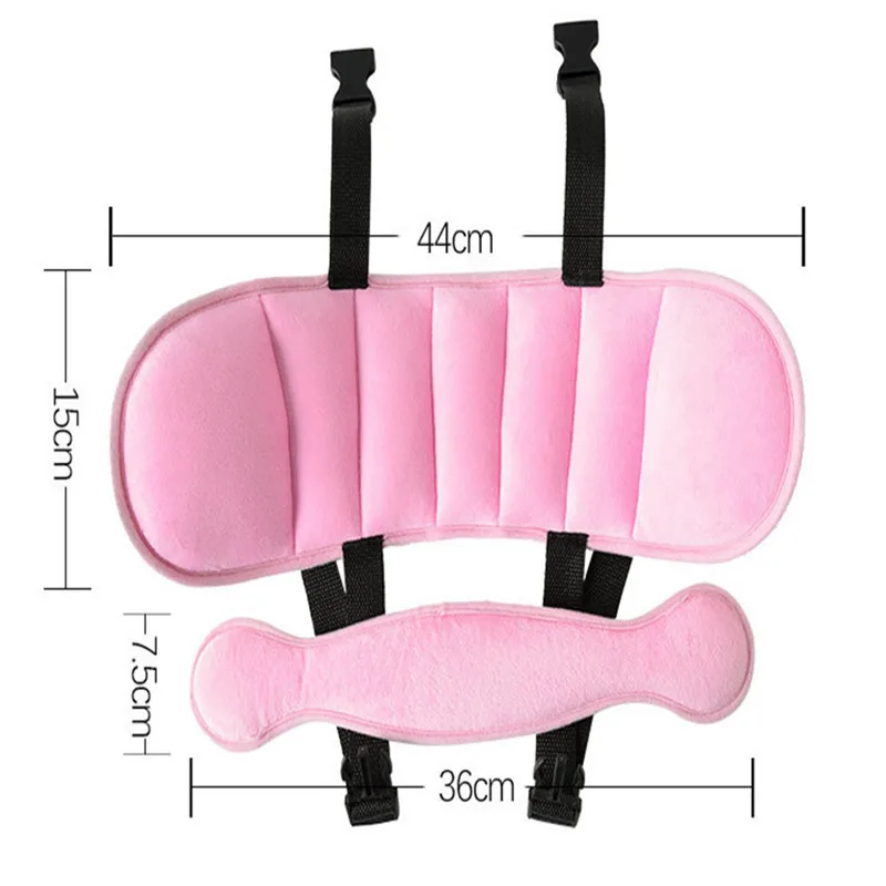 

Kids Adjustable Safety Car Seat Pillow Head Support Fixed Soft Sleeping Pillows Baby Neck Protection Headrest Sleep Positioners