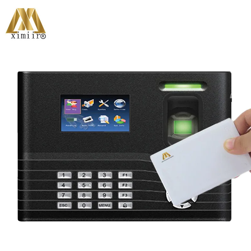Biometric Time Attendance System IN01-A With 13.56Mhz IC Card Free SDK Recording ZK Smart Clock | Безопасность и защита