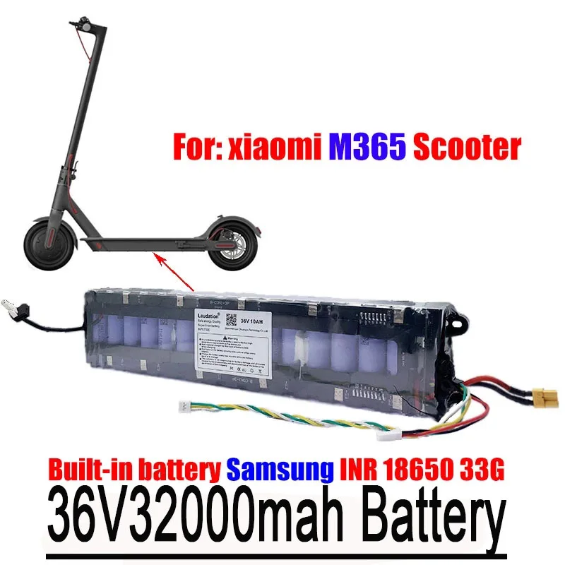 

Suitable For Xiaomi Mijia M365 Electric Scooter Battery, 10s3p 42v 18650 20Ah36v