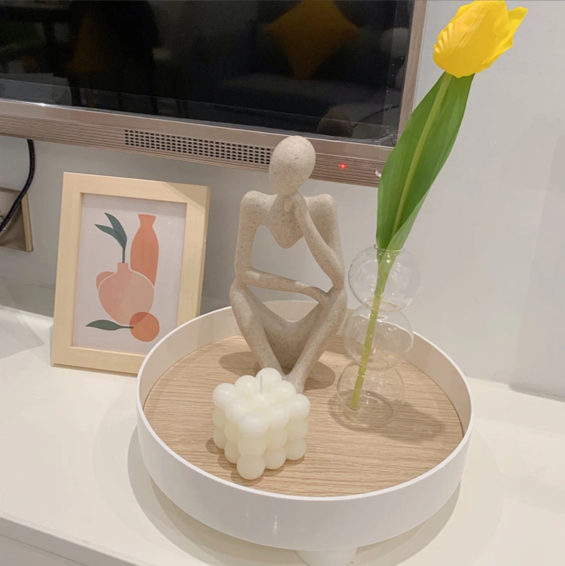 Металлический поднос для ювелирных изделий из АБС-пластика в скандинавском