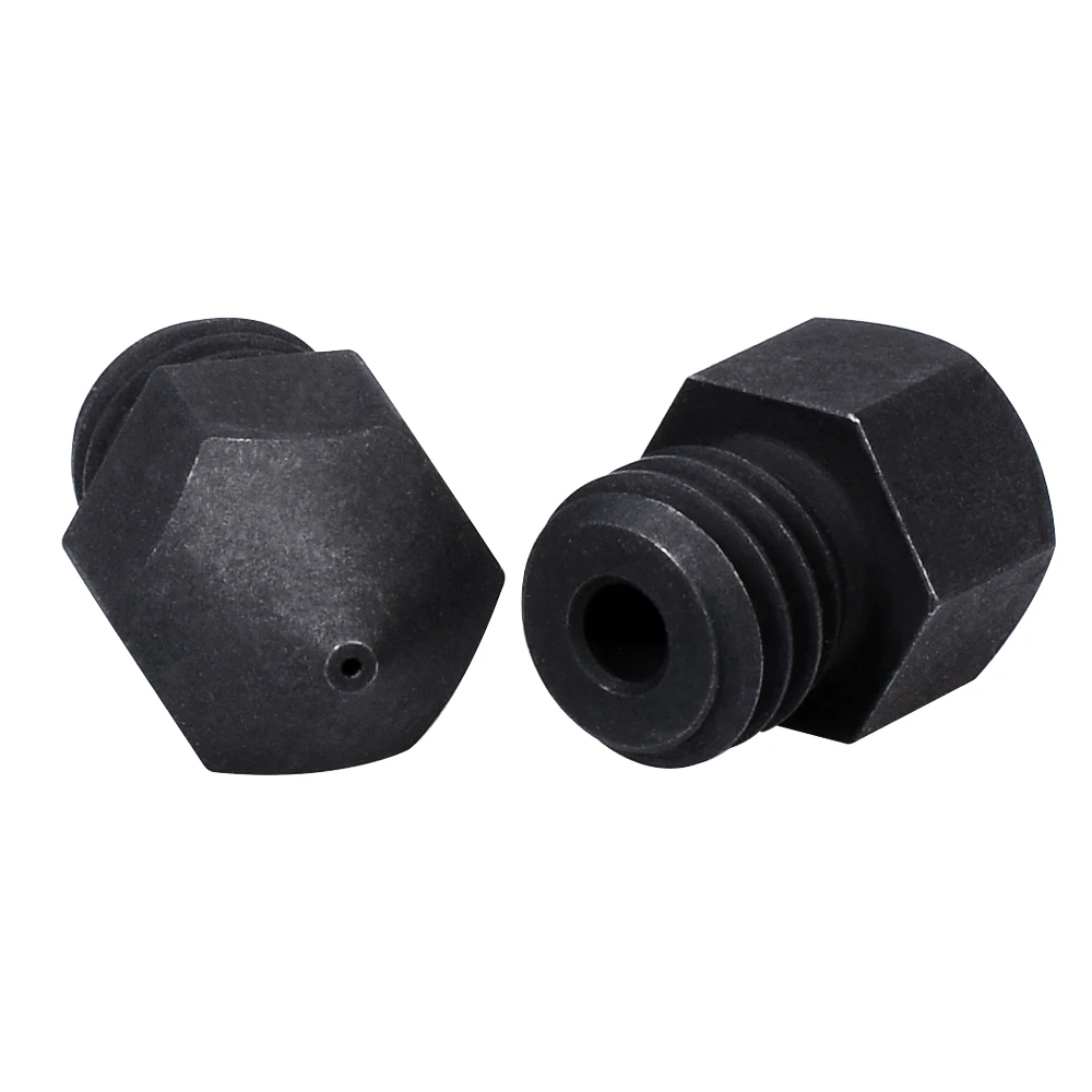 Высококачественная швейцарская сопла MK8 из закаленной стали 1 75 мм нить резьба М6