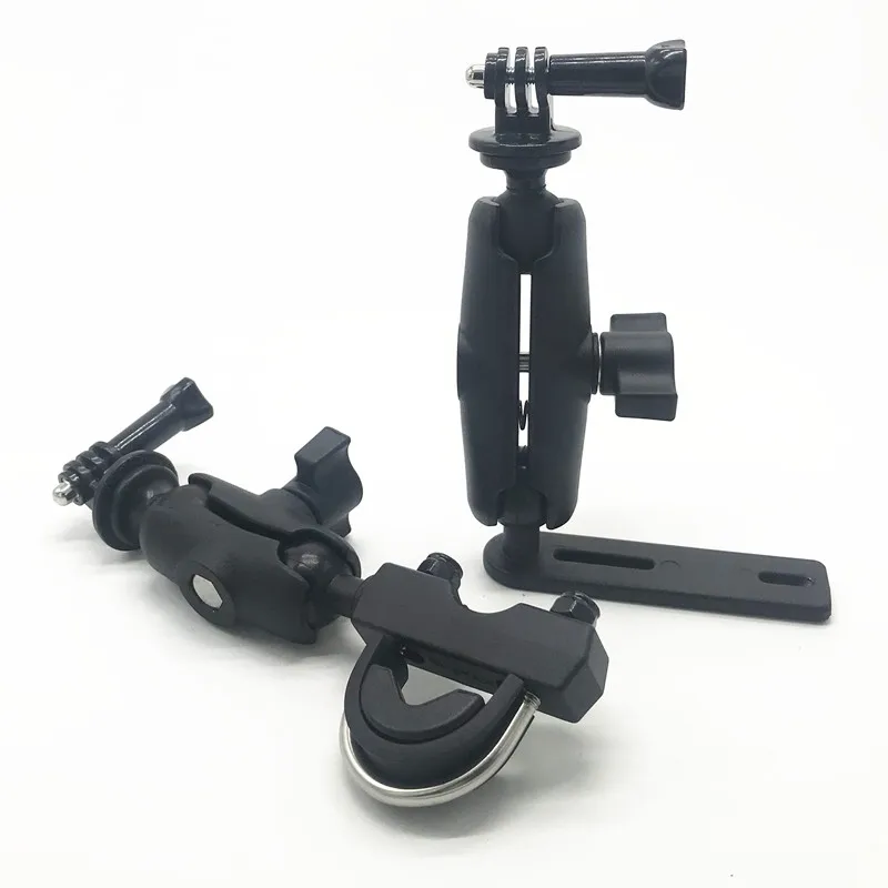 Зеркало заднего вида на руль с двойным гнездом шаровое Крепление держатель для