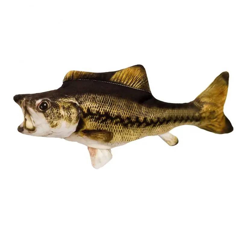 

Cat Toy 3D Simulation Fish USB Electric Interactive Pet Toy Wagging Chewing Playing Fish Realistic Plush Funny Cat Supplies