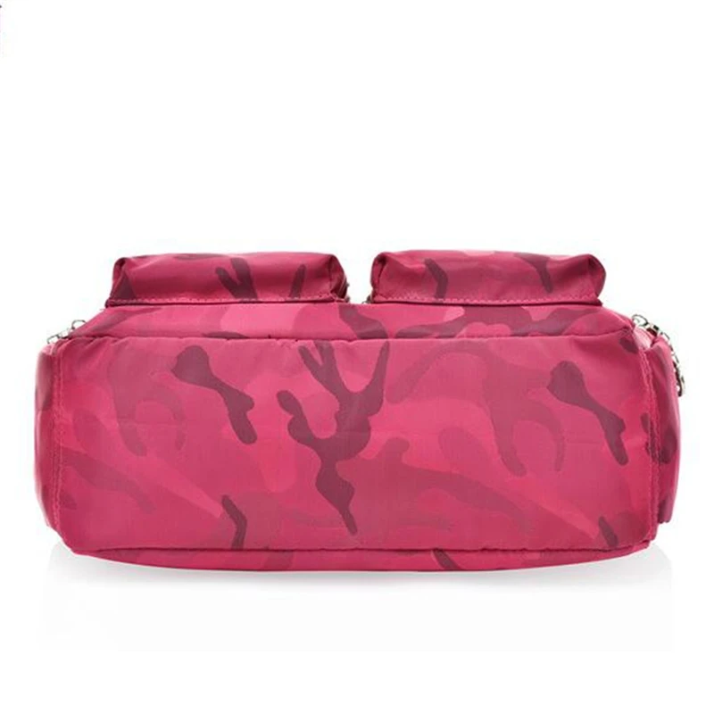 

New Women Bag Waterproof Oxford Messenger Crossbody Bag for Lady Travel Shoulder Bags Floral Interior Zipper Pocket Fashion Box