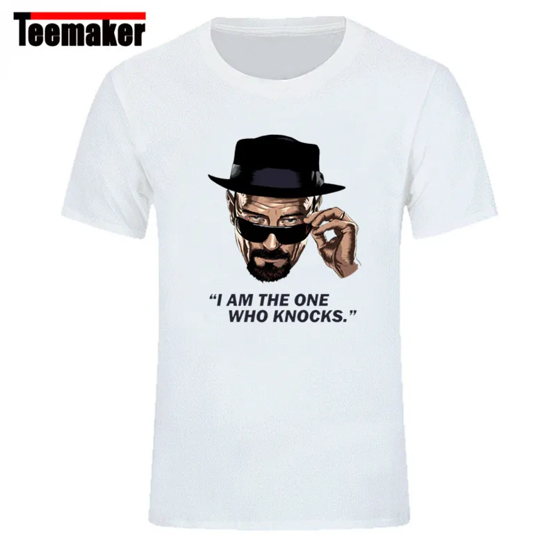 Heisenberg I am the one who knocks футболка для мужчин и женщин Повседневная Breaking Bad Walter белая