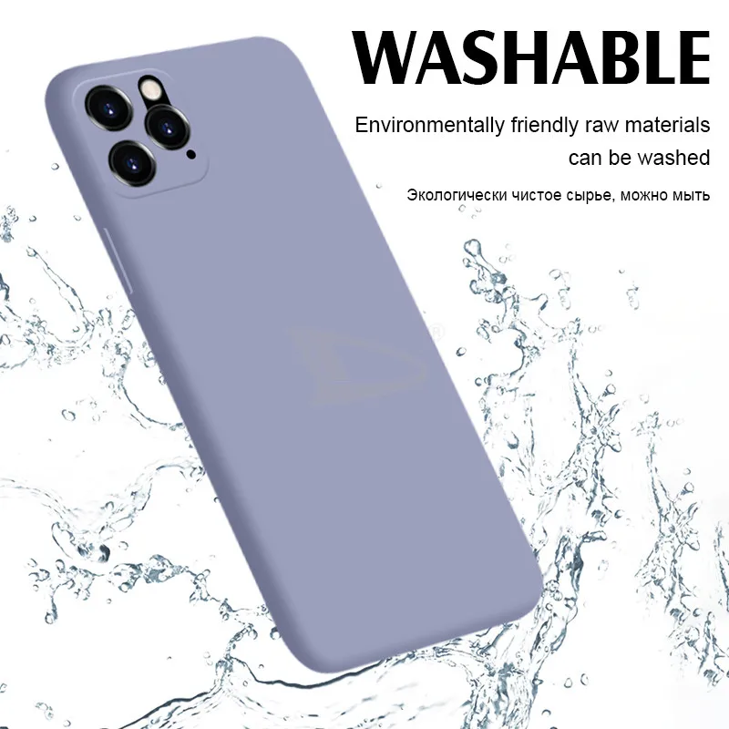 Original Liquid Silicone Luxury Phone Case On The For IPhone 11 Pro XR X XS Max SE 8 7 6 6s Plus Soft Shockproof Full Cover | Мобильные
