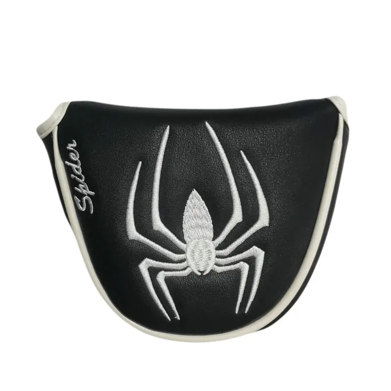 

Fastback Mallet Golf Putter Headcover Putters Head Cover PU Covers Magnet sticker Spider Semicircle Putter Cover