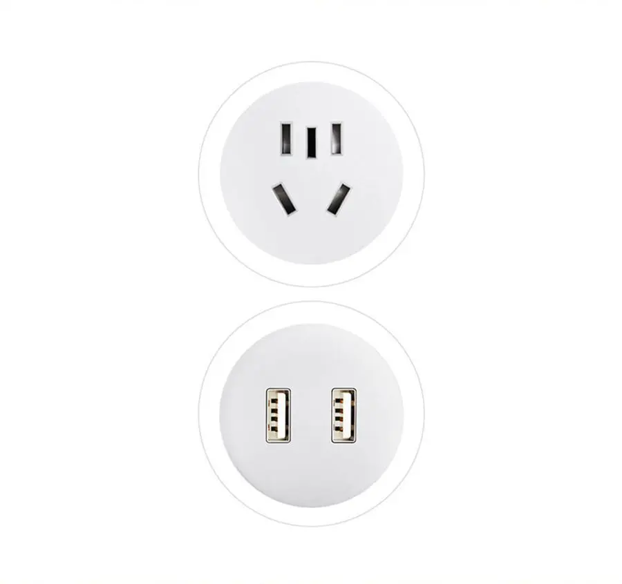 Xiaomi Mijia 100w портативный автомобильный источник питания Dc 12v к Ac 220v с 5 v/2.4a двумя портами Usb Инвертер автомобильного зарядного устройства конвертер