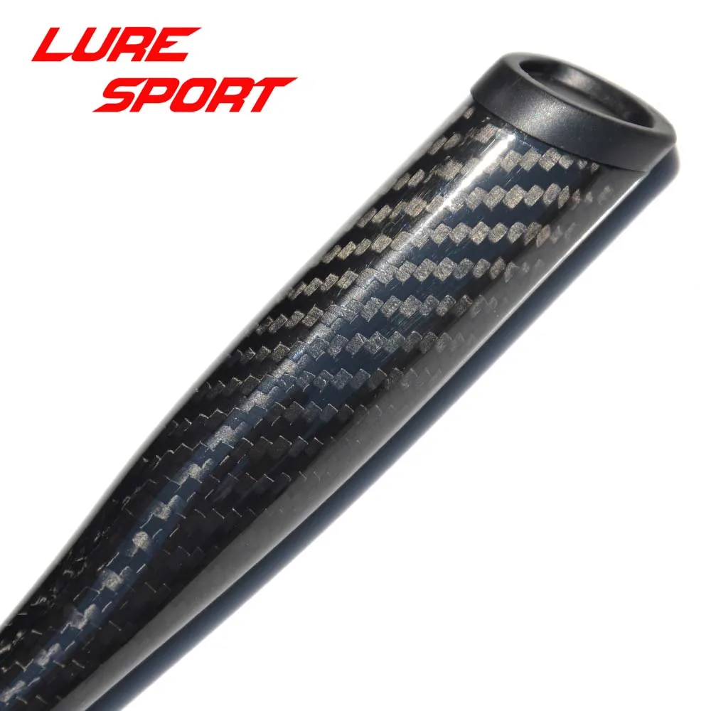 LureSport углеродный 3K тканый треугольный стержень для рукоятки строительный