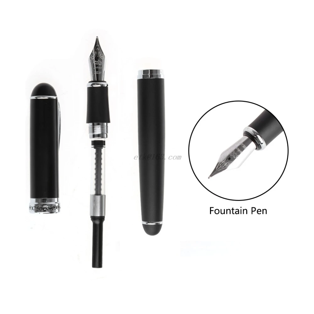 Перьевая ручка JINHAO X750 перьевая со средним песочным наконечником инструмент для