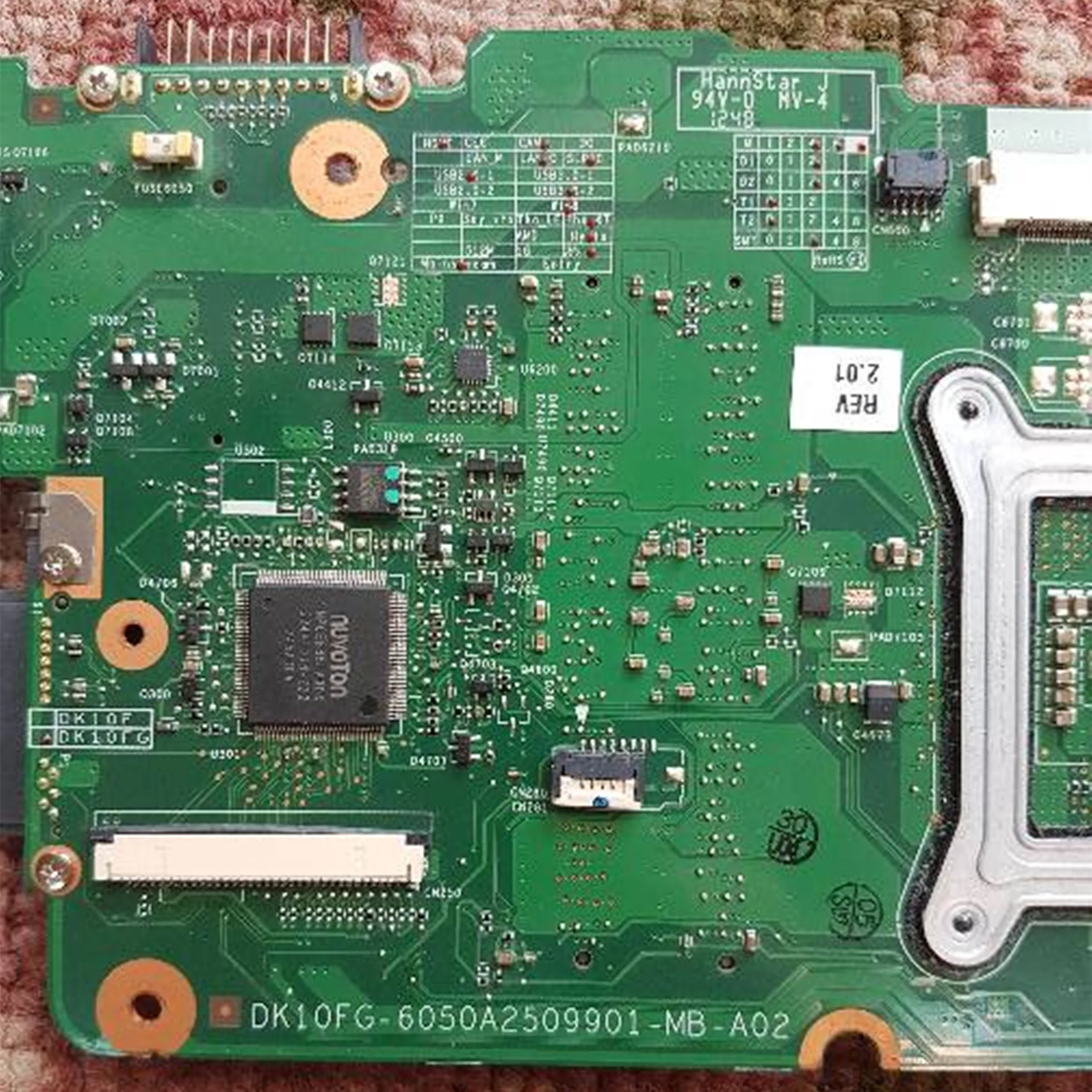 Материнская плата для ноутбука Toshiba S855 L855 L850 DK10FG-6050A2509901-MB-A02 HD 7670M V000275440 MB 100%