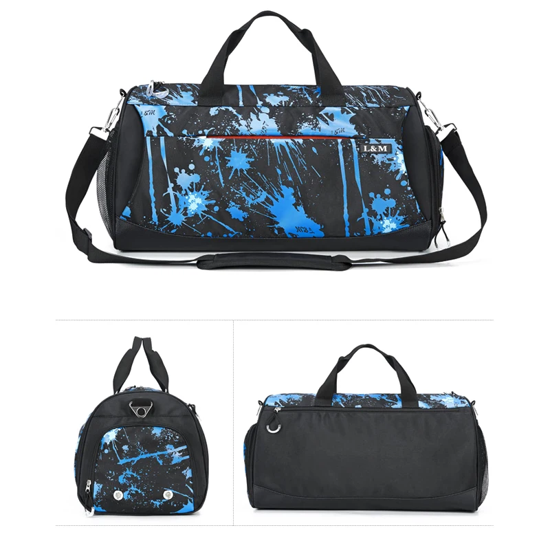 Новые спортивные сумки для тренировок Водонепроницаемая спортивная сумка