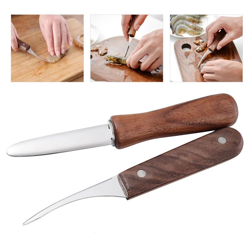 

1 Set Oyster Seafood Processing Tools Shrimp Deveiner Kitchen Gadget