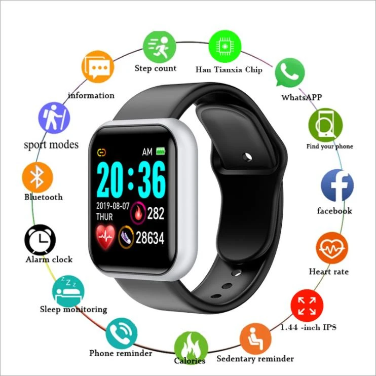

Smart Watch men women Smart Watch Smartwatch Smart Band heart rate health waterproof sport