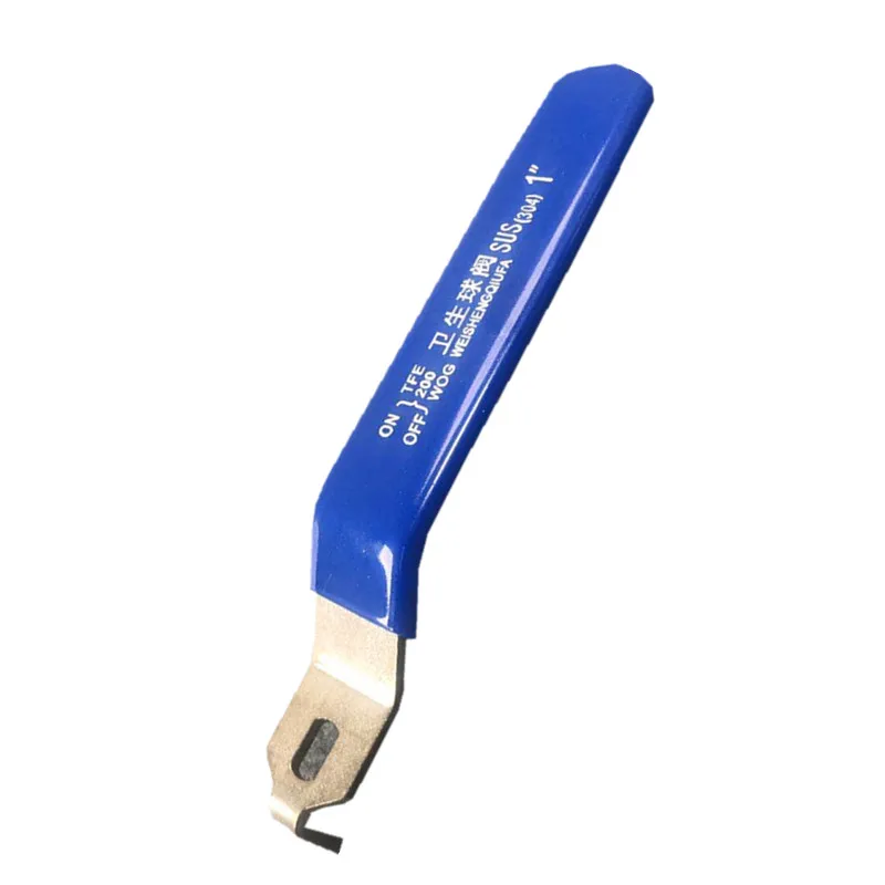 Шток шарового клапана для водопровода из нержавеющей стали &quot 3&quot Синяя