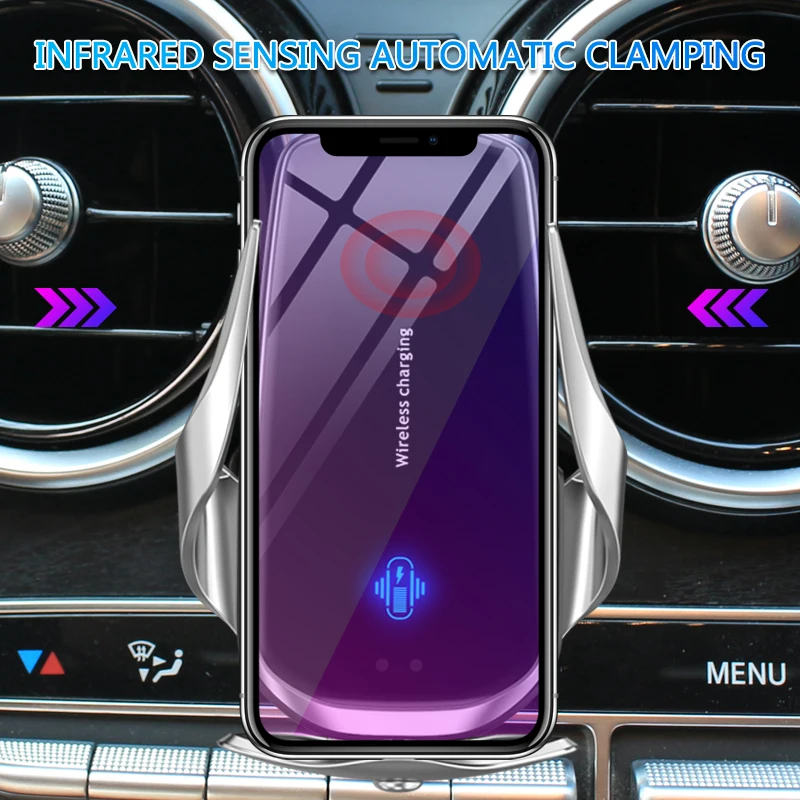 car mobile phone holder for mercedes benz c glc class w205 20152020 c180 c200 c220 glc250 charging bracket accessories free global shipping