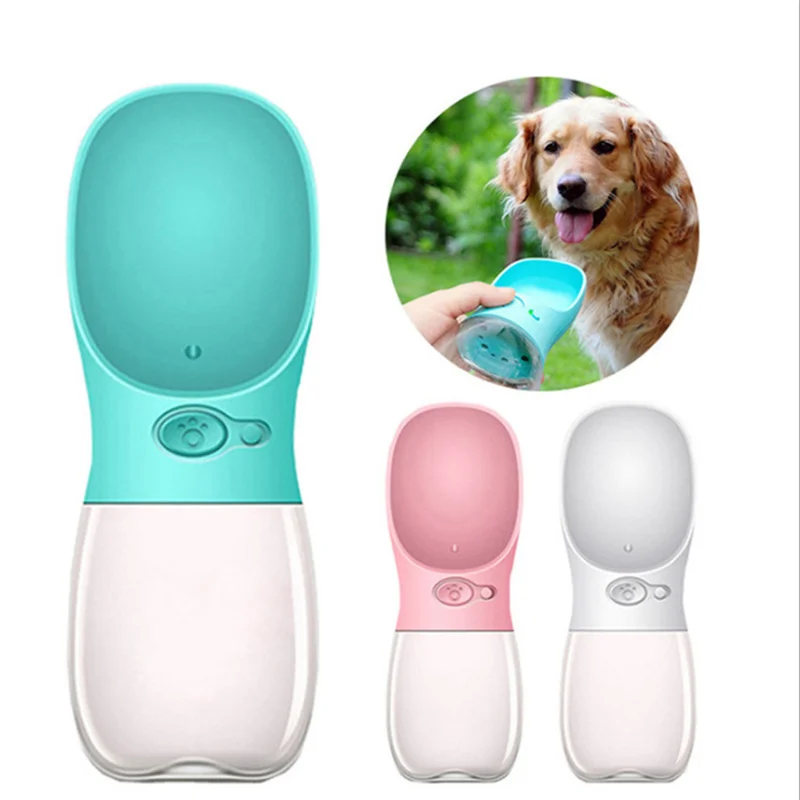 Портативная бутылка для воды собак многофункциональная поилка миска питья