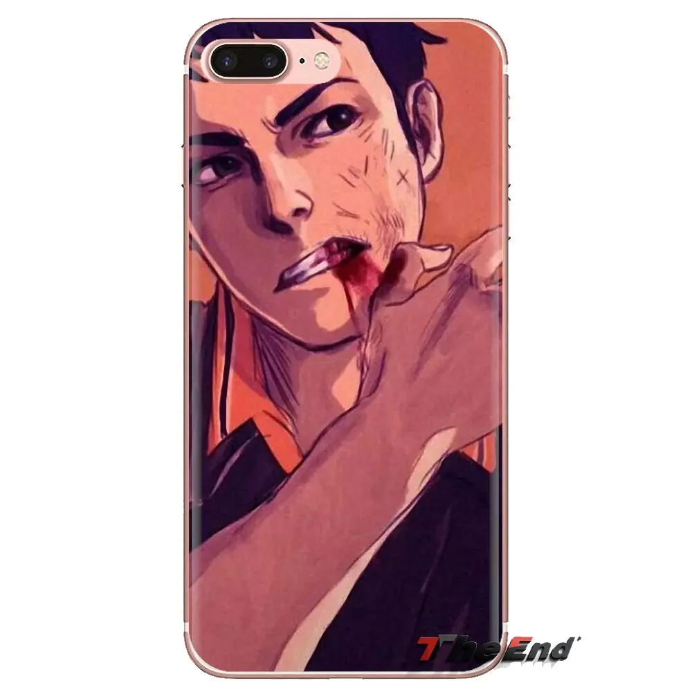 Для samsung Galaxy S3 S4 S5 мини S6 S7 край S8 S9 S10 Plus Note 3 4 5 8 9 мягкий прозрачный чехол daichi Haikyuu №