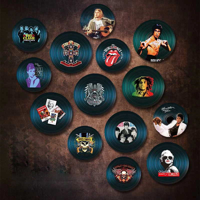 Металлические жестяные знаки на заказ украшение в стиле ретро с виниловыми