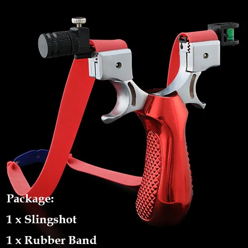 

Laser Slingshot with Rubber Band High Precision Powerful 98K Shooting Slingshot Catapult for Outdoor Hunting Game