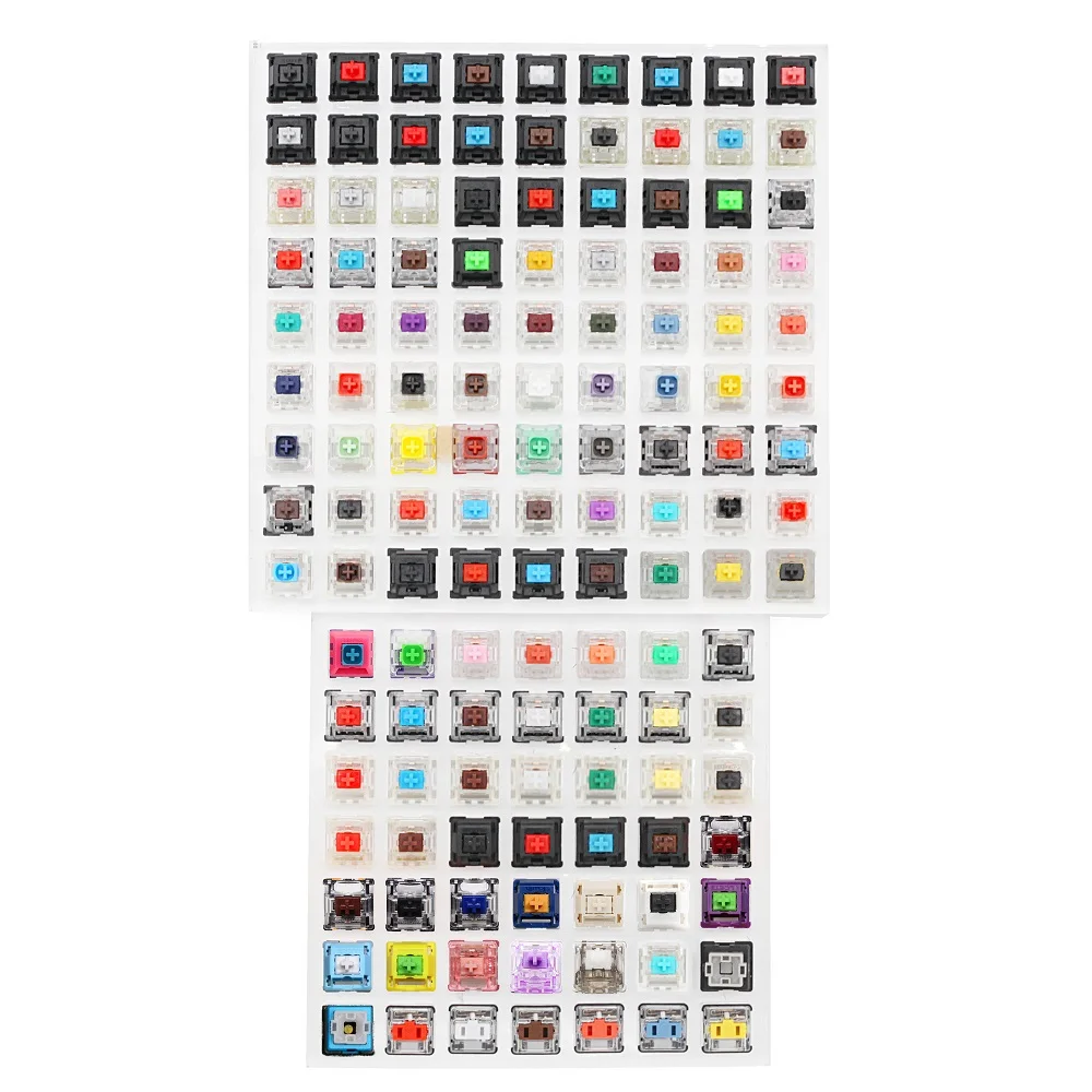 130 тестер переключателей с акриловой основой пустые колпачки клавиш для