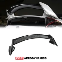 forged carbon wing for toyota 15 onwards zvw50 prius carbon fiber glossy black frp unpainted w style rear trunk spoiler