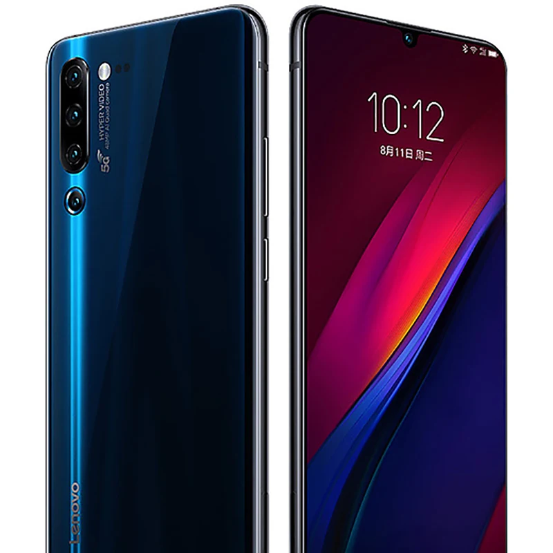Новый мобильный телефон lenovo Z6 Pro 5G 6 39 дюймов 8 ГБ + 256 Восьмиядерный процессор Snapdragon