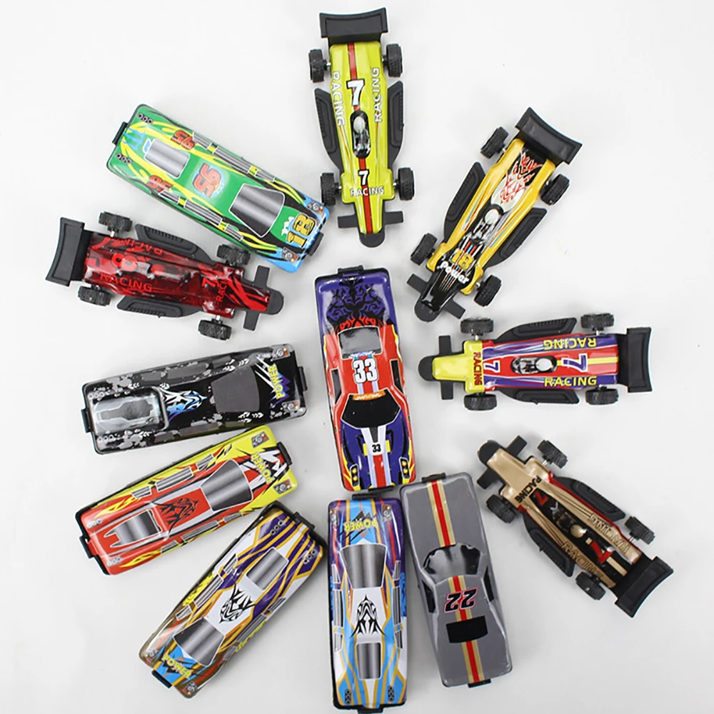 

50 шт в наборе, мини юбка-пачка, Diecast металлические кофта с рисунком машины комплект Гоночный Автомобиль Металлический Игрушечный Автомобиль...