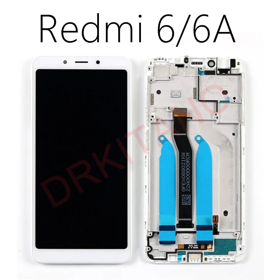 Для Xiaomi Redmi 6 6A Note6 Pro ЖК-дисплей с сенсорным экраном дигитайзер для Xiaomi Redmi Note 6 Pro ЖК-экран с заменой рамки