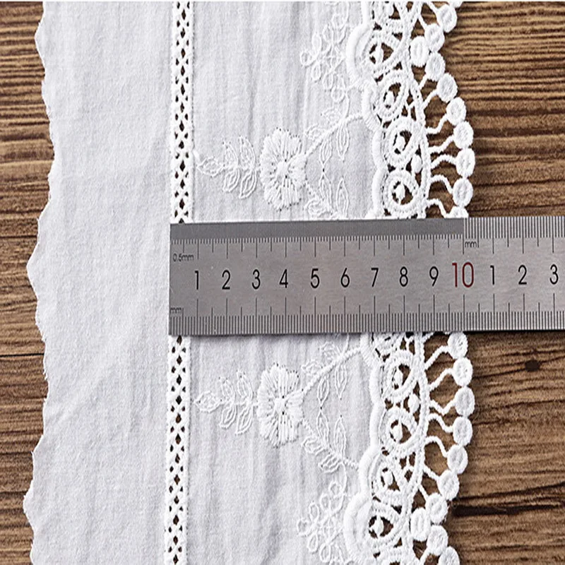 

1 Yard Cotton Lace Clothing Accessories Dentelle Mariage, Wedding Dress Embellishments, DIY Handmade Doll Accessories Width 15cm