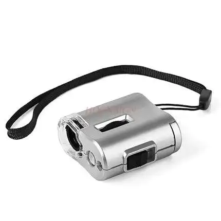 Увеличительное оборудование 60x Лупа с Светодиодное освещение для микроскопа