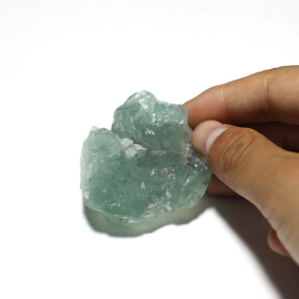 

68g B5-2a Natural Green Fluorite Mineral Crystal Specimen Collection Decoration From Xianghuapu Hunan Province China