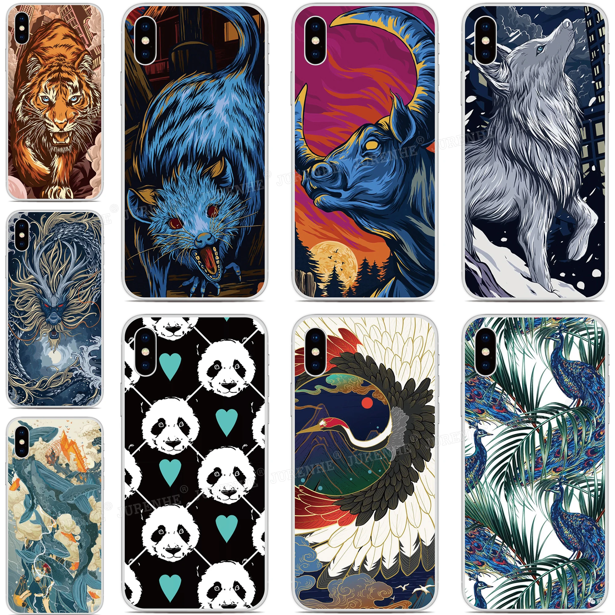 

tpu Soft 12 Zodiac Animal Phone Case For iPhones SE 2020 SE2 SE 2 XR X XS 11 Pro MAX 6 6S 7 8 9 Plus For iPod Touch 7 6 5 Cover