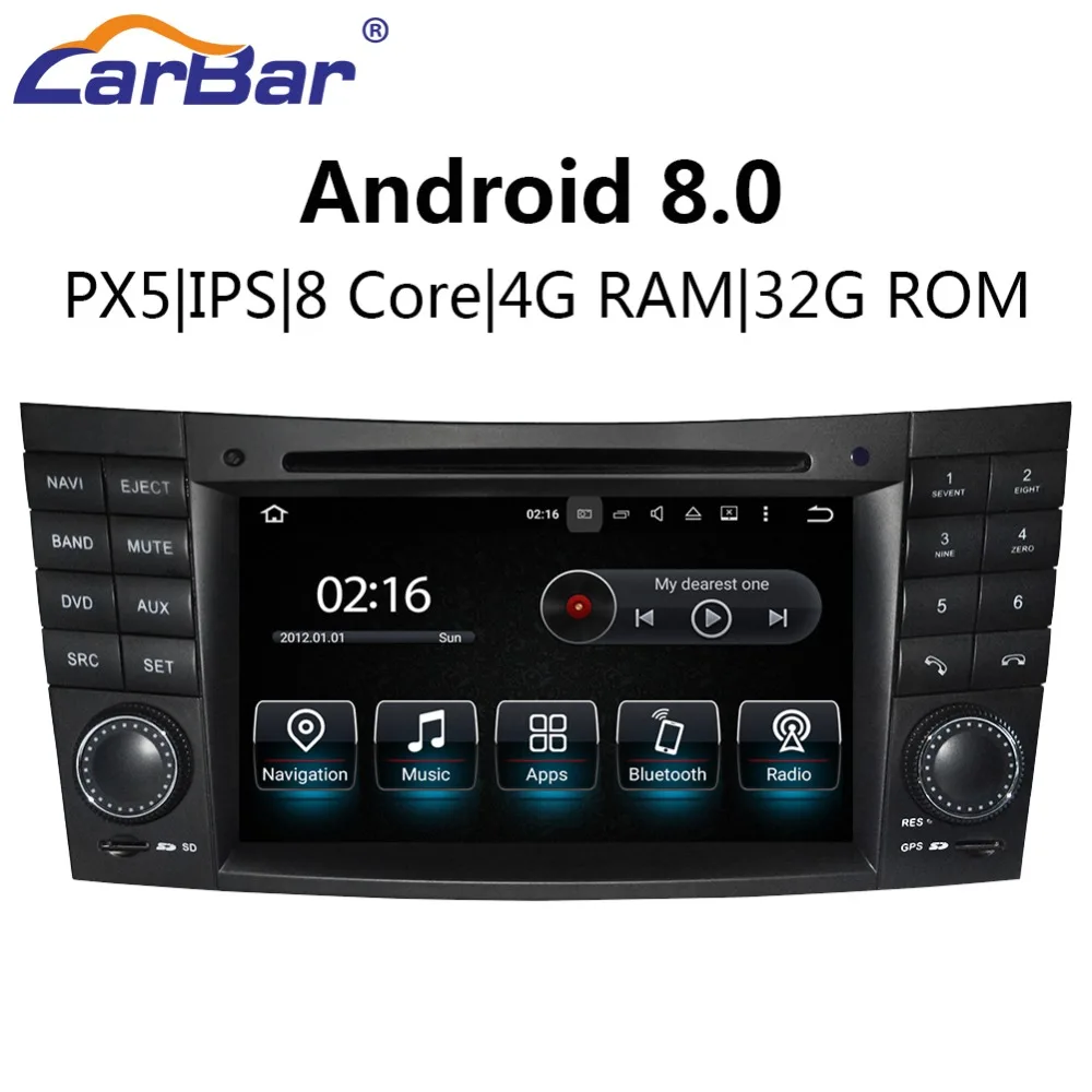 Автомагнитола для Mercedes Benz E Class W211 7 дюймов DVD GPS навигация радио стерео плеер CLS w222