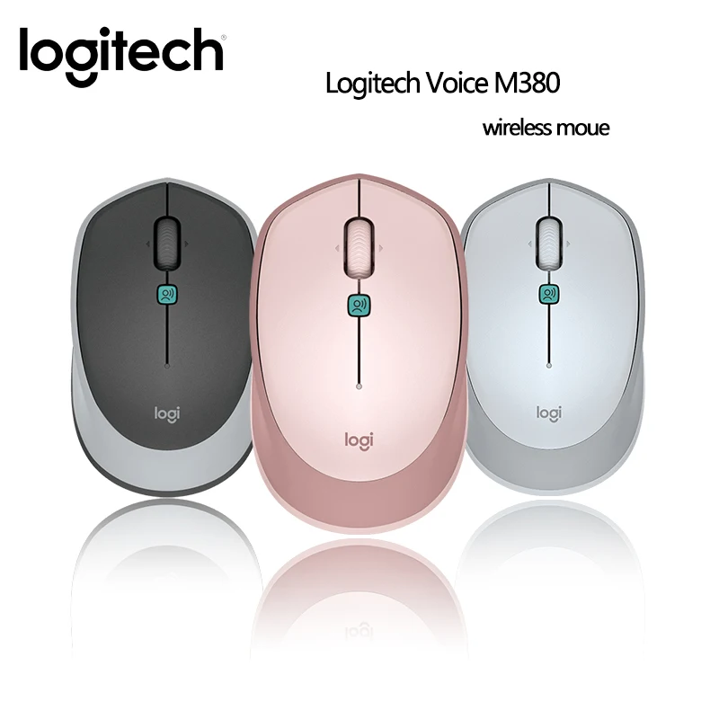 Мышь Logitech VOICE M380 Беспроводная игровая, 1000DPI