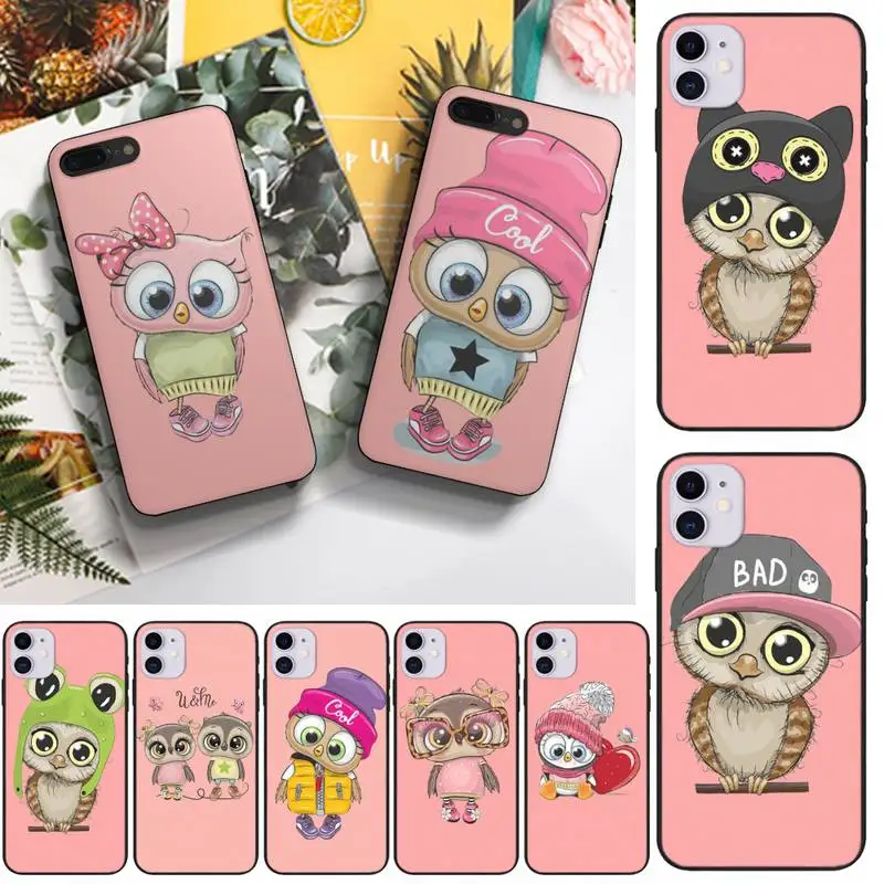 

Fundas Animal Owl Phone Case Fundas Shell Cover For Samsung S10 S20 Fe Lite S21 S30 ULTRA Plus 5G