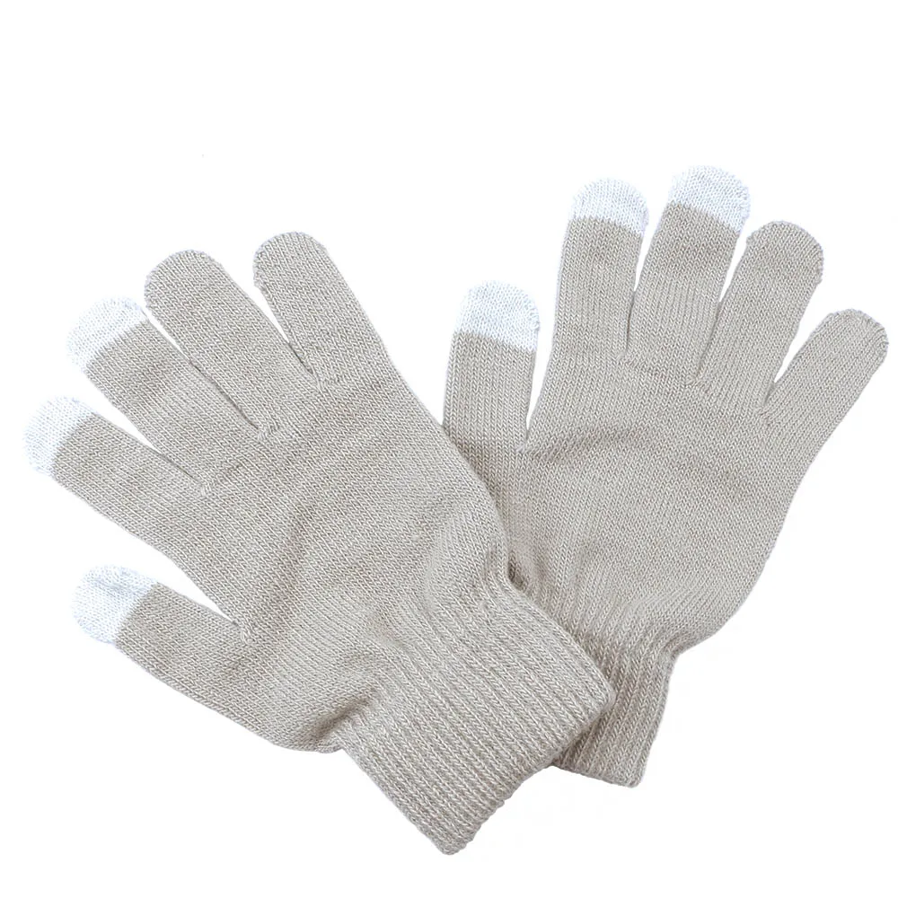 

Fashion Capacitive Mobile Phone Smartphone Touchscreen Stretchy Knitted Winter Warm Pick Gloves Mixed Color Knitted Gloves