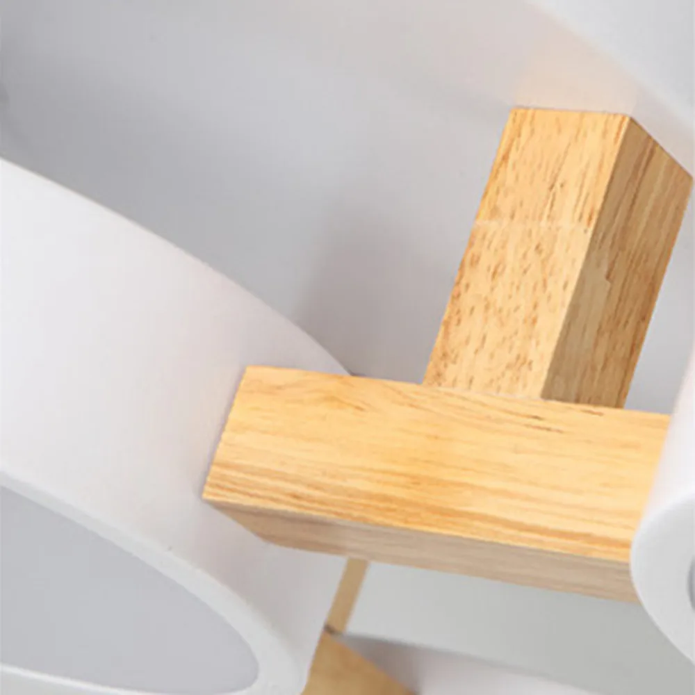 Современный светодиодный потолочный светильник Япония Стиль Красочные 5 головок