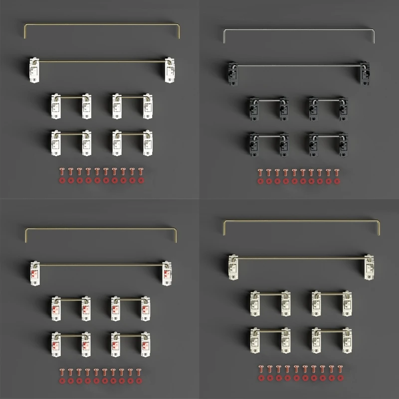 

FOR EQUALZ V3 Stabilizers Switches Screw-in Mechanical Keyboard Gamer DIY Custom Satellite Axis Plated PCB Mounted Pre Lubed