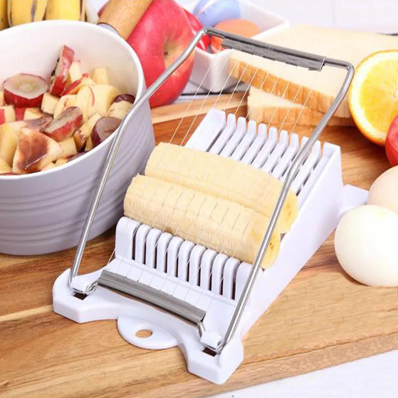 Нержавеющая сталь Ланч мясо слайсер нож для бананов яйцо ветчины дома