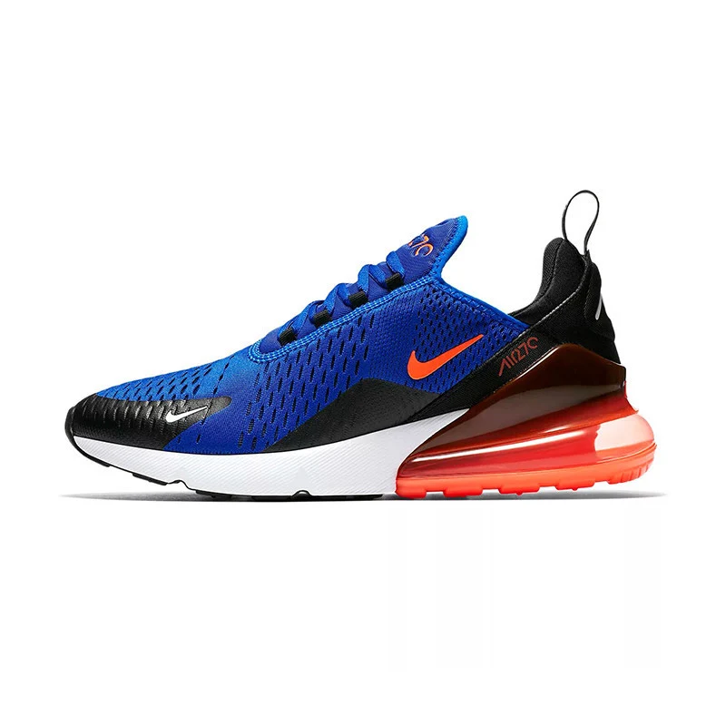 Оригинальные мужские кроссовки для бега Nike Air Max 270, удобные впитывающие Легкие дышащие кроссовки AH8050-110 - Цвет: AH8050-401